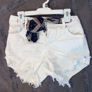 Altar’d State white shorts